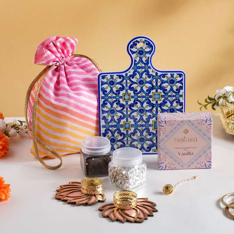 Rajasthani Wedding Gift Hamper Set Of 8