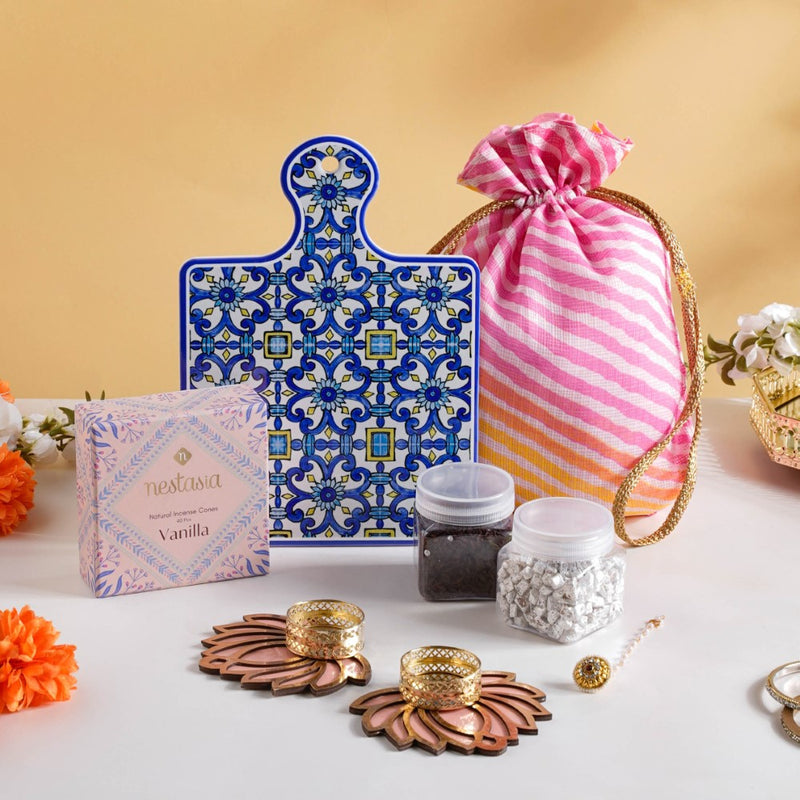 Rajasthani Wedding Gift Hamper Set Of 8