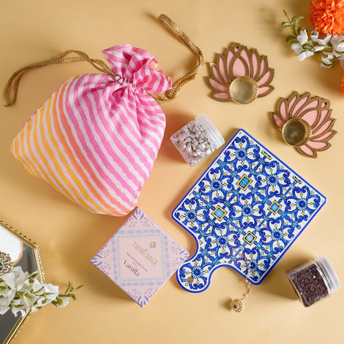 Rajasthani Wedding Gift Hamper Set Of 8