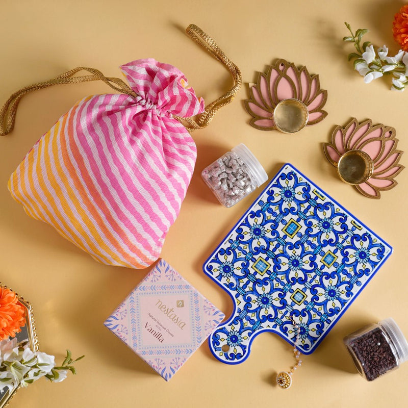 Rajasthani Wedding Gift Hamper Set Of 8