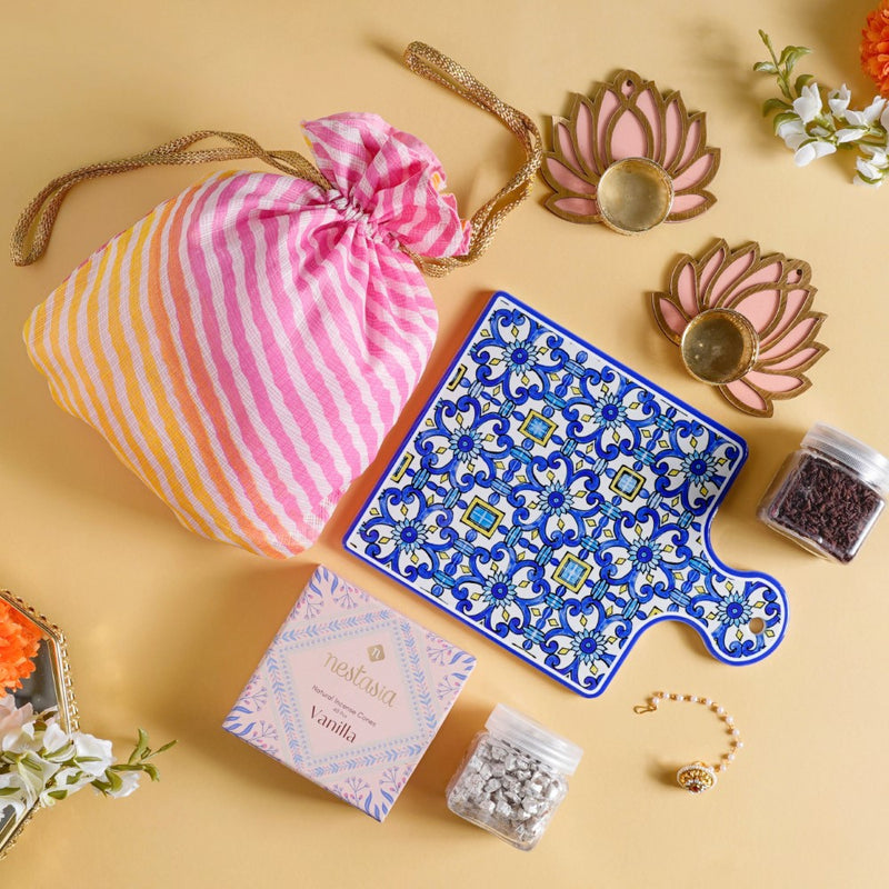 Rajasthani Wedding Gift Hamper Set Of 8