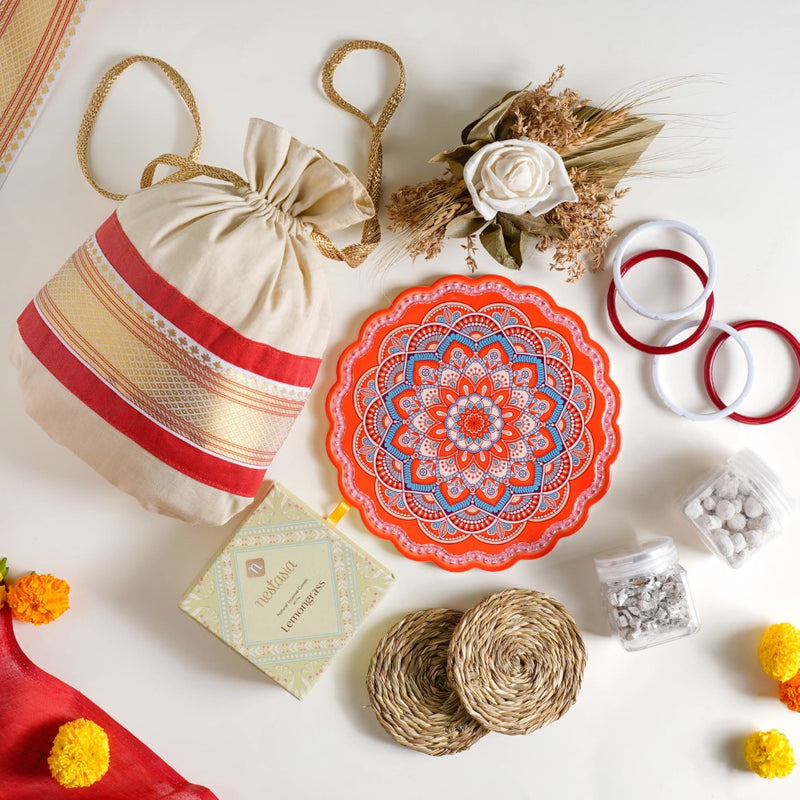 Bengali Wedding Gift Hamper Set Of 9