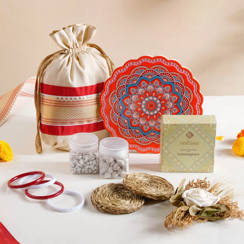 Bengali Wedding Gift Hamper Set Of 9
