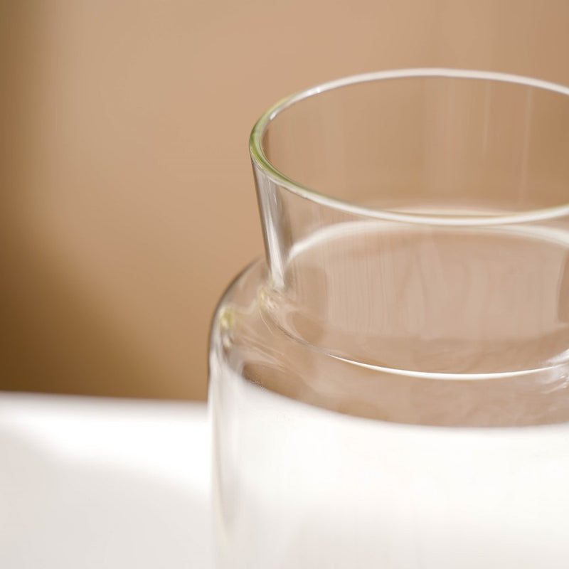 Clear Glass Airtight Container With Lid Large 2.25 L - Jar