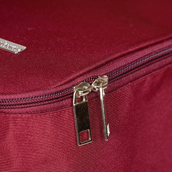 Wardrobe Organiser Bag Set Of 2 Maroon