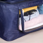 Closet Storage Organiser Bag Set Of 2 Blue