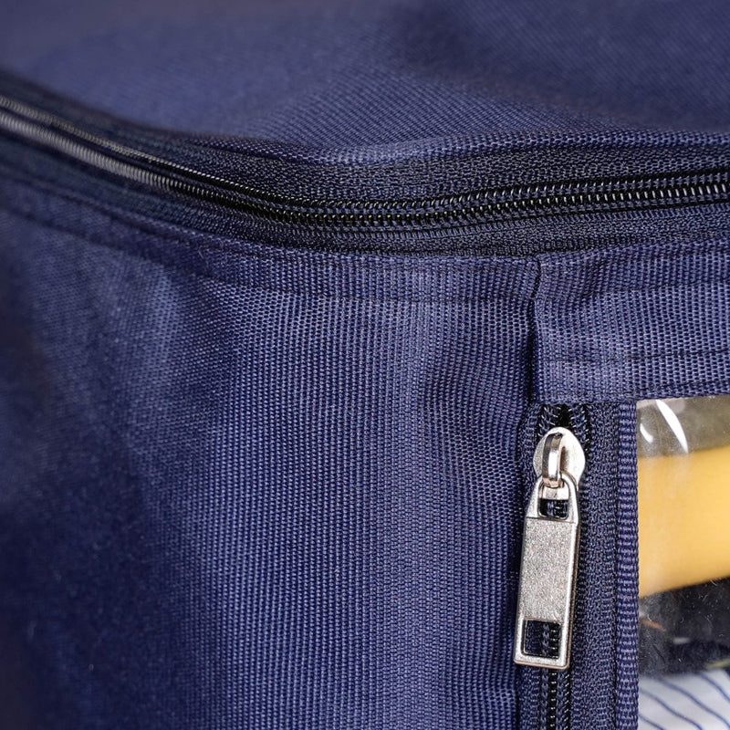 Closet Storage Organiser Bag Set Of 2 Blue