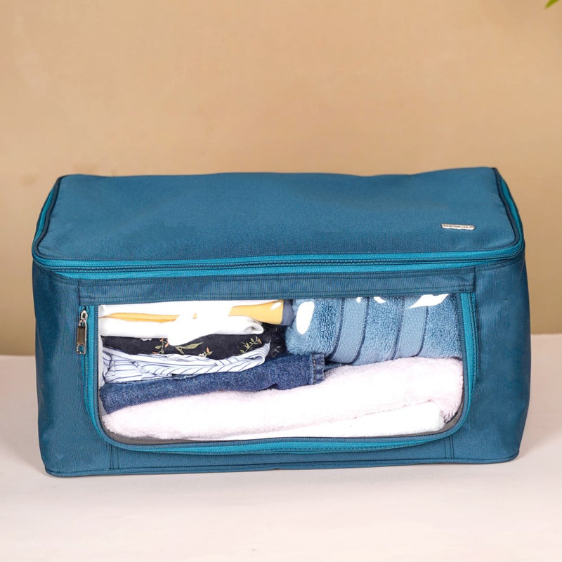 Storage Bag For Clothes Set Of 2 Teal