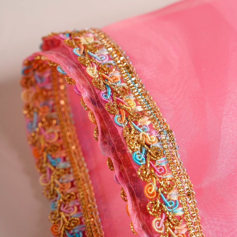 Tray Cover Pink Set Of 2