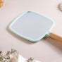 Sleek Square Handheld Mirror Green - Makeup mirror: Buy mirror online | Mirror for dressing table and room decor