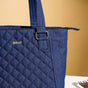 Quilted Denim Handbag