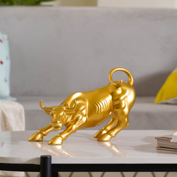Charging Bull Statue - Showpiece | Home decor item | Room decoration item