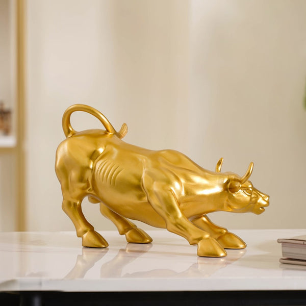 Charging Bull Statue - Showpiece | Home decor item | Room decoration item