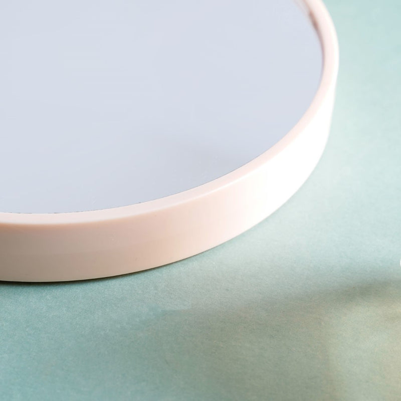 Modern Two Sided Handheld Mirror Baby Pink - Handheld mirror: Buy mirror online | Mirror for dressing table and room decor