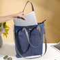 Denim Tote Bag 14 X 15 Inch