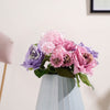 Rose Bouquet Pink And Purple - Artificial flower | Flower for vase | Home decor item | Room decoration item