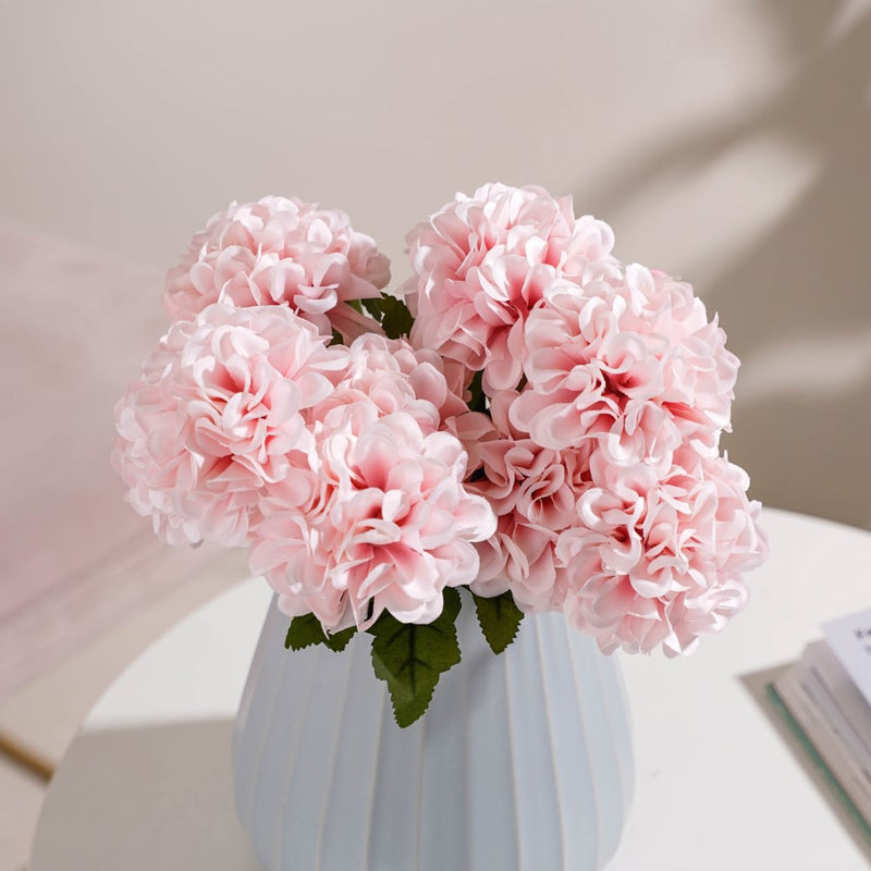 Artificial Chrysanthemum Bouquet Pink Set Of 2 - Artificial flower | Home decor item | Room decoration item