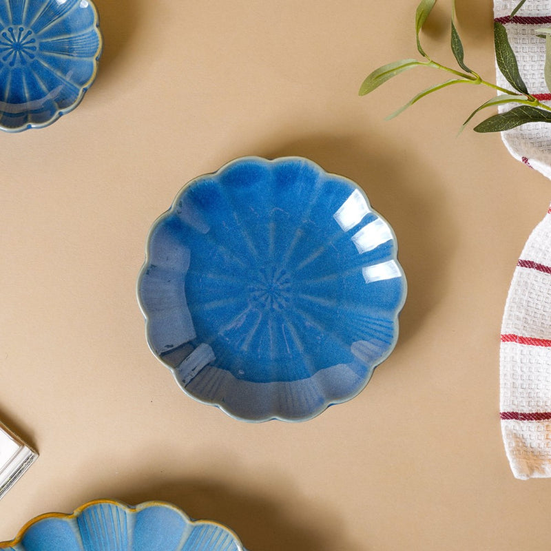 Ocean Blue 27 Piece Dinner Set For 6