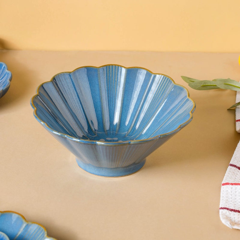 Ocean Blue 27 Piece Dinner Set For 6