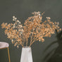 Heart Leaf Stem Gold Set Of 4 - Artificial Plant | Flower for vase | Home decor item | Room decoration item