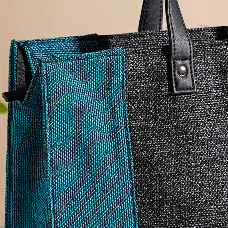 Jute Lunch Bag And Lunch Box Set Of 4 - Lunch box