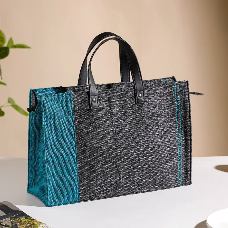 Jute Lunch Bag And Lunch Box Set Of 4 - Lunch box