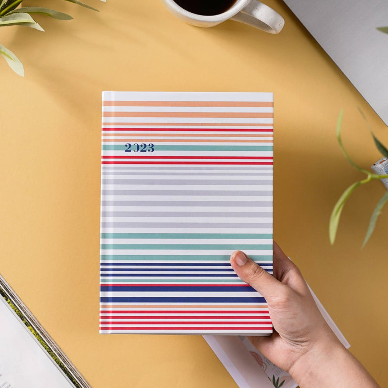 Dreams Hopes And Plans 2023 Hardbound Diary Multicolour 5.9 X 8.2 Inch