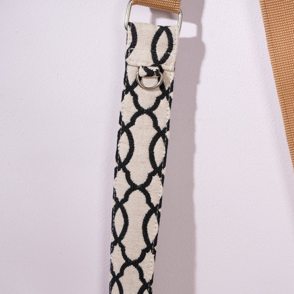 Knott Floral Print Crossbody Sling Bag with Adjustable Strap