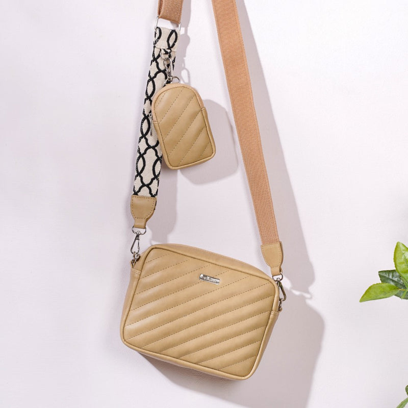Crossbody Bag Beige