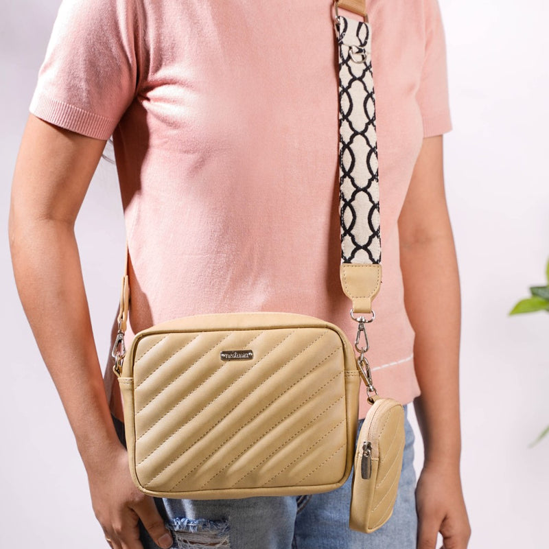 Crossbody Bag Beige