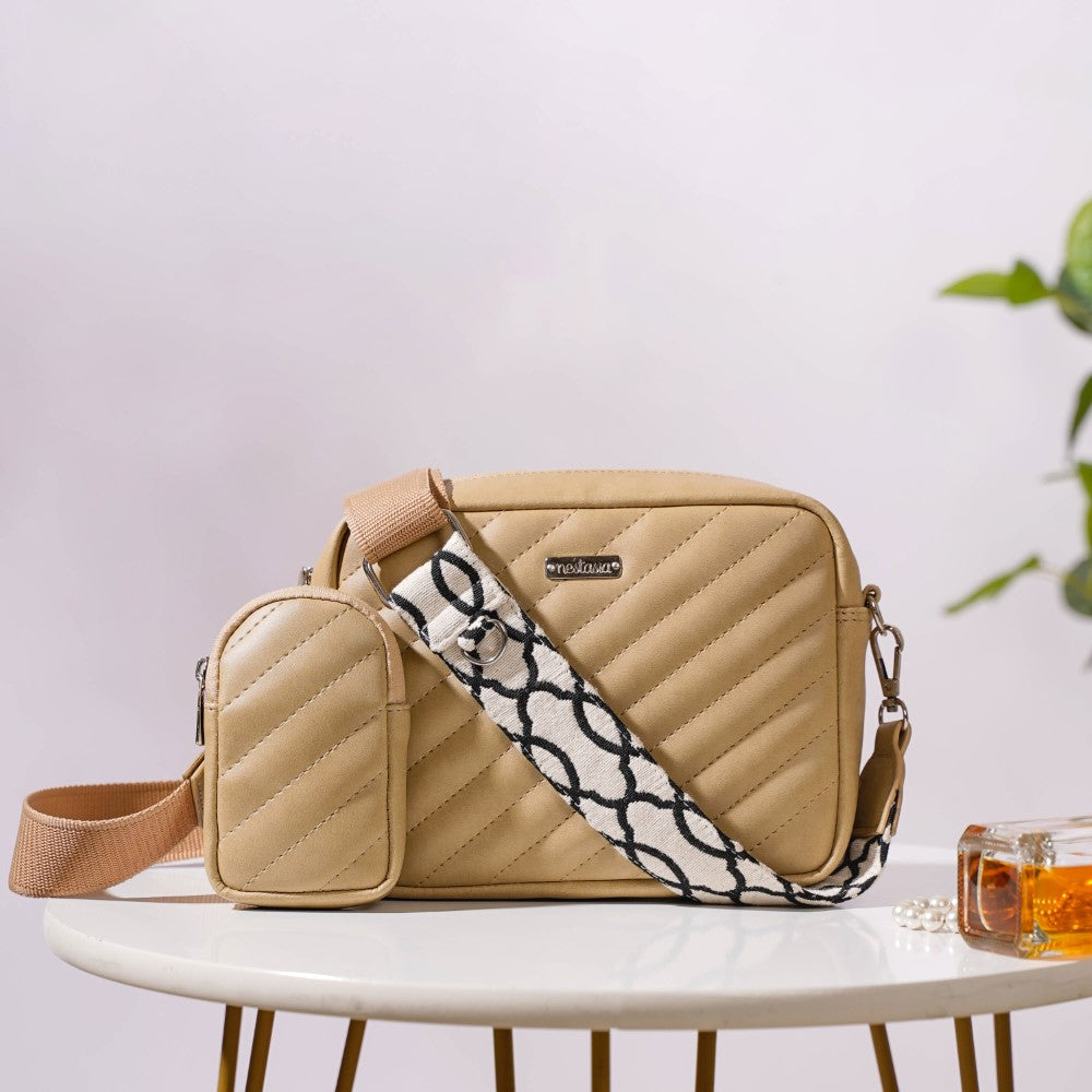 Crossbody Sling Bag- Buy Stylish Vegan Leather Crossbody Bag |Nestasia
