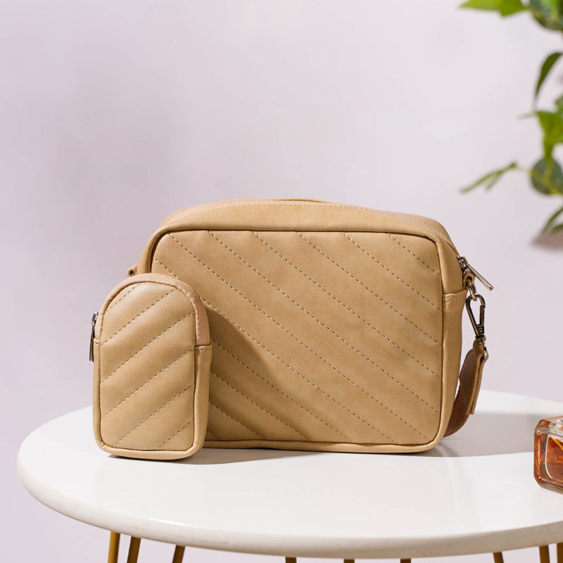 Crossbody Bag Beige