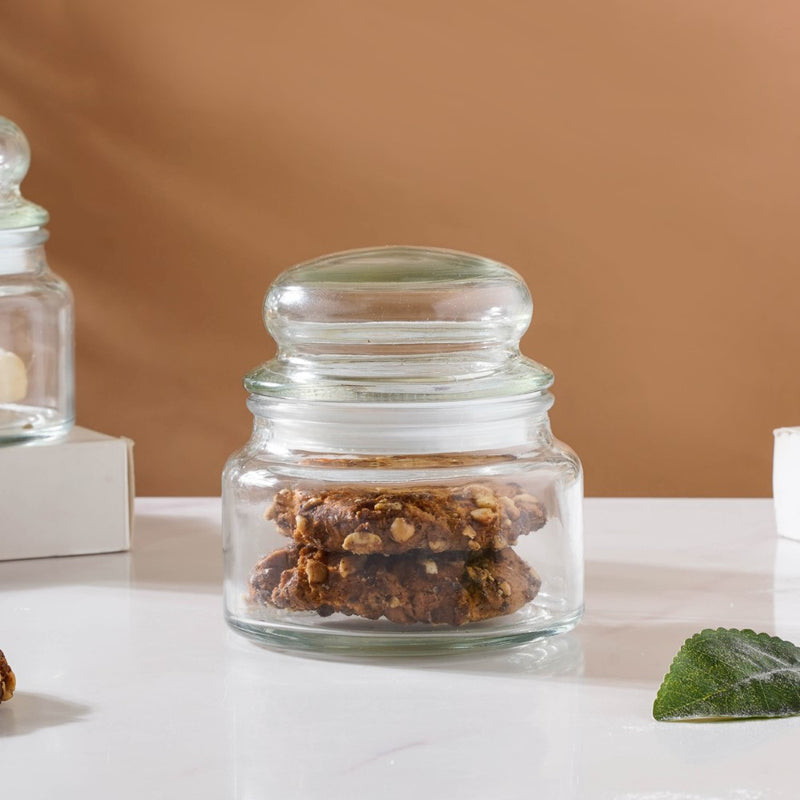 Modern Glass Jar Small Set Of 6 250ml - Jar