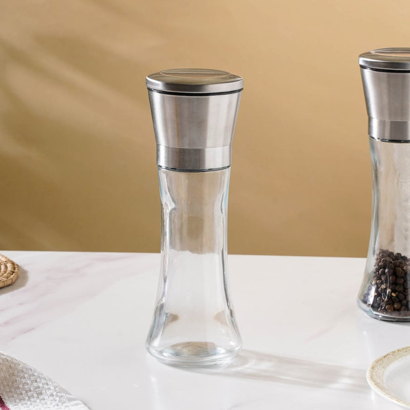 Manual Pepper Grinder Set Of 2 200ml - Kitchen Tool