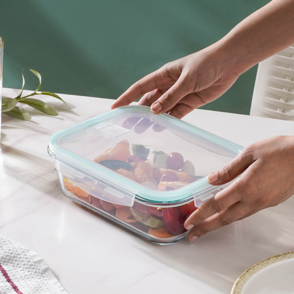 Lunch Box - Buy Airtight Glass Lunch Box Online in India |Nestasia