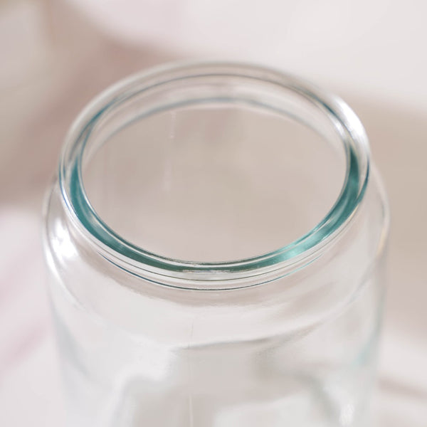 Modern Glass Jar Large Set Of 4 800ml