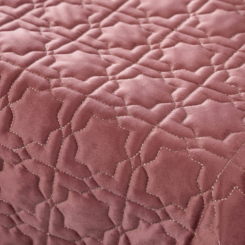 Traditional Velvet Dining Tablecloth Pink 52x40 Inch