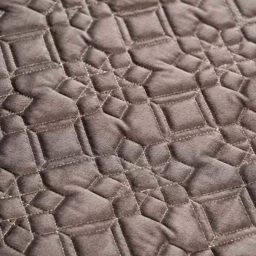 Traditional Velvet Dining Tablecloth Brown 52x40 Inch