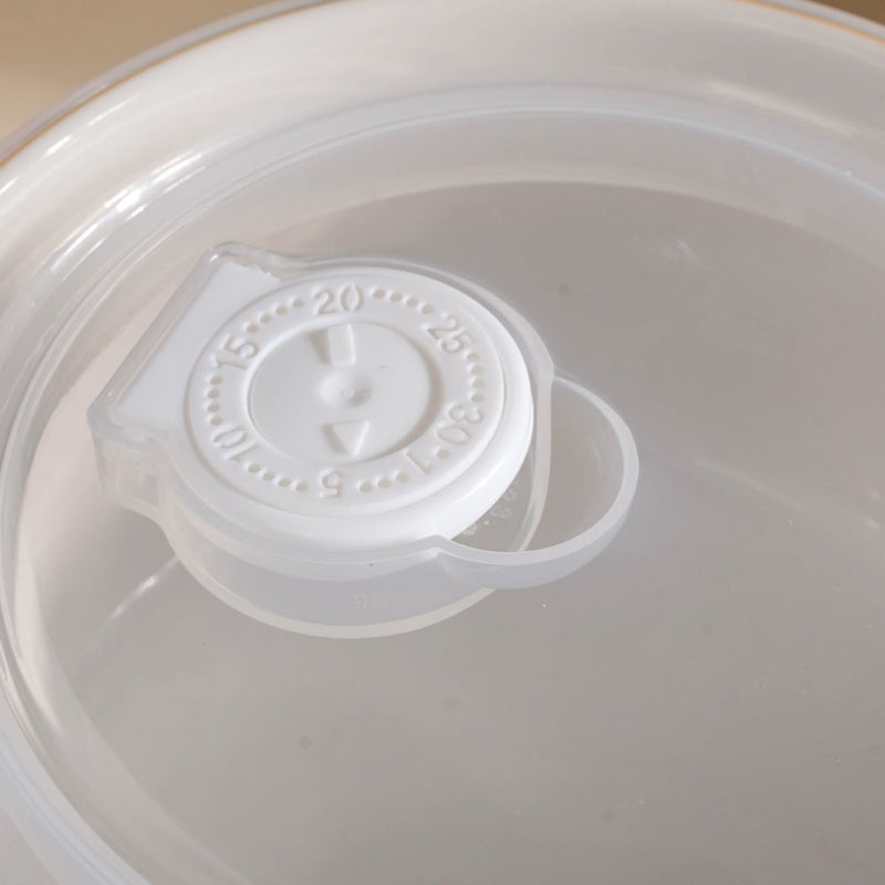 Yuri Ceramic Lunch Box Blue 550 ml Set Of 2