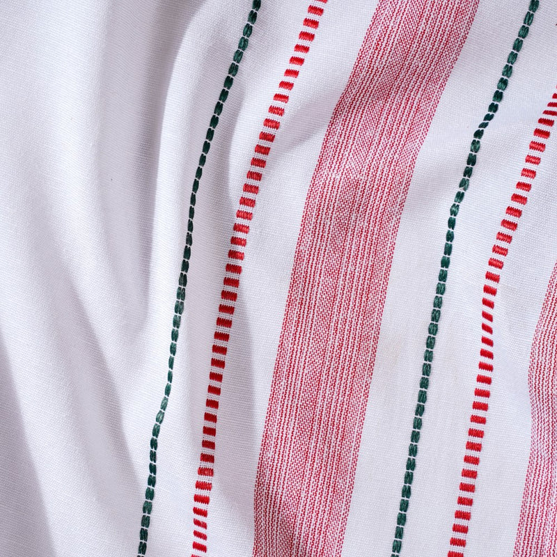 Red And Green Patterned Cleaning Towel Set Of 2