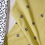 Dots and Bees Printed Cotton Tea Towel Of 2