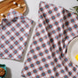 Chequered Soft Tea Towel Set Of 2