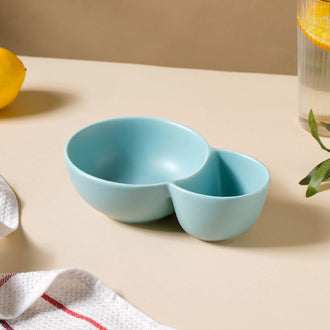 Snacks Bowl Light Blue - Bowls, snack serving bowls, section bowls, fancy serving bowls, small serving bowls | Bowls for dining table & home decor