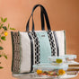 Eco-friendly Carryall Tote Mint Large 13 X 12 Inch