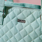 Canvas Quilted Handbag Mint