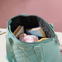 Canvas Quilted Handbag Mint