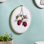 Winter Gloves Hand Embroidered Hoop Wall Hanging 10 Inch - Embroidered hoop wall hanging for wall decoration, wall design | Home decoration items and ideas