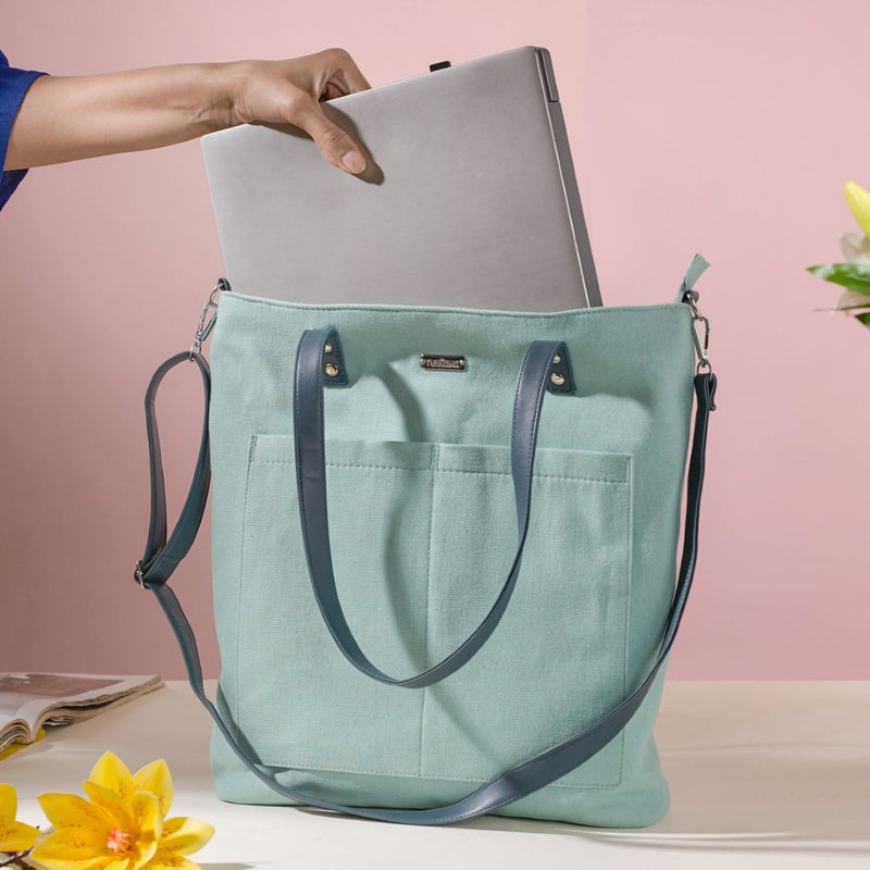 Canvas Tote Bag Mint