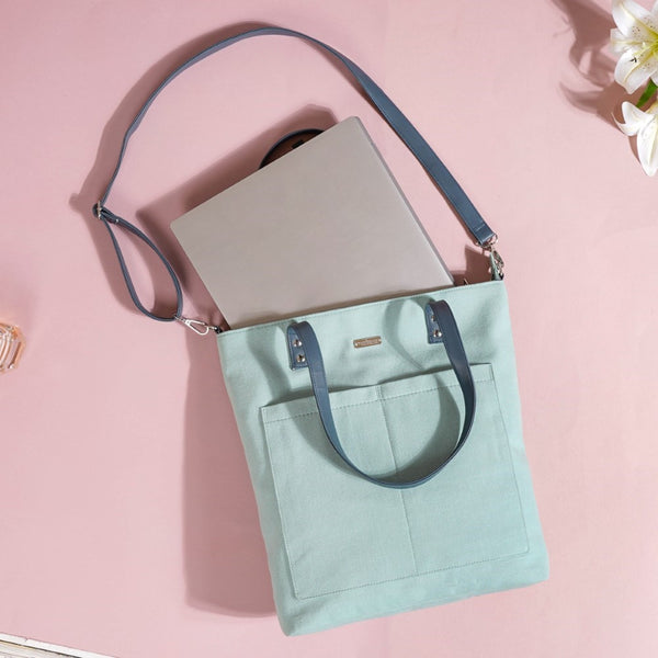 Tote Bag - Buy Best Mint Tote Bag Online in India |Nestasia