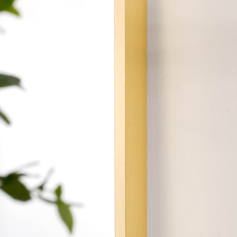 Bedroom Wall Mirror Gold 27 x 20 Inches - Wall mirror for home decor | Living room, bathroom & bedroom decoration ideas